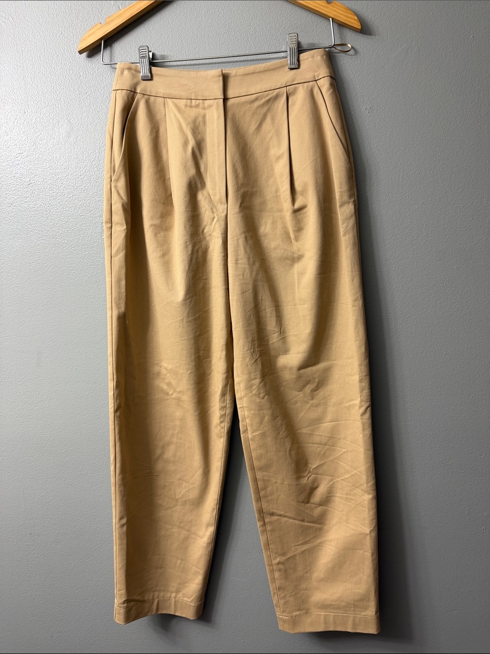 Exquise Anthropologie Beige womens  Pants - Classic Tailored Fit xs